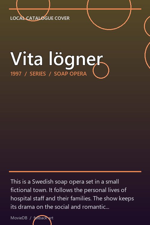 Vita lögner poster