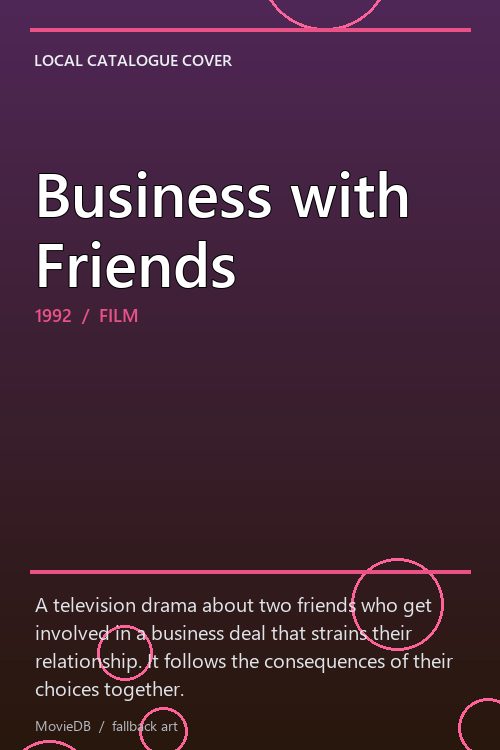 Business with Friends poster