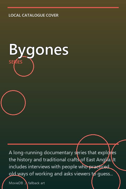 Bygones poster