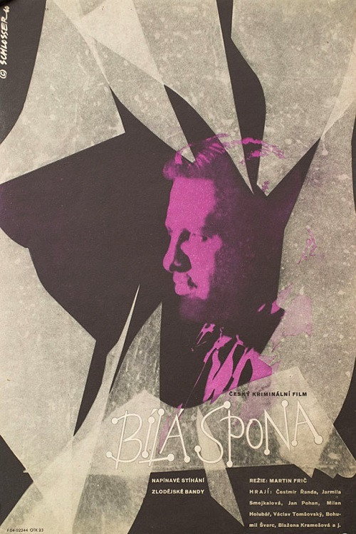 Bílá spona poster