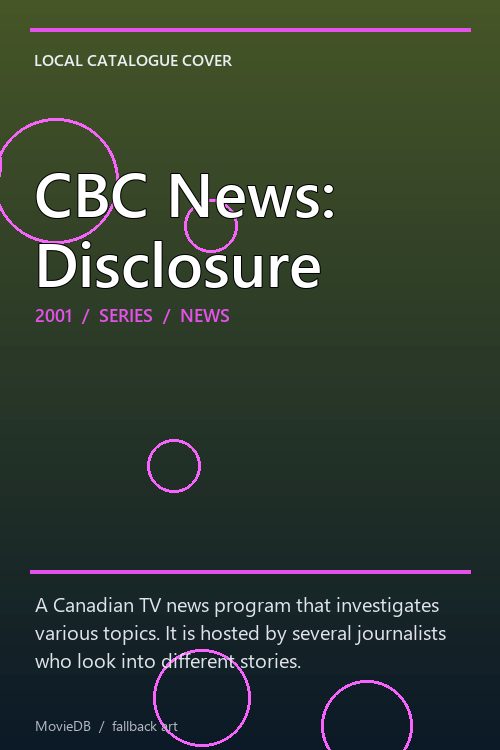 CBC News: Disclosure poster