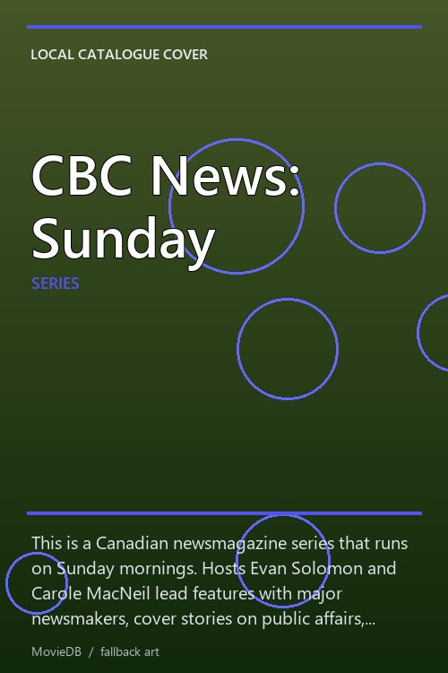 CBC News: Sunday poster