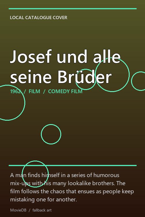 Josef und alle seine Brüder poster