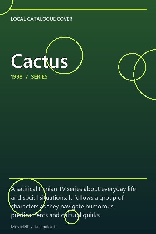 Cactus poster