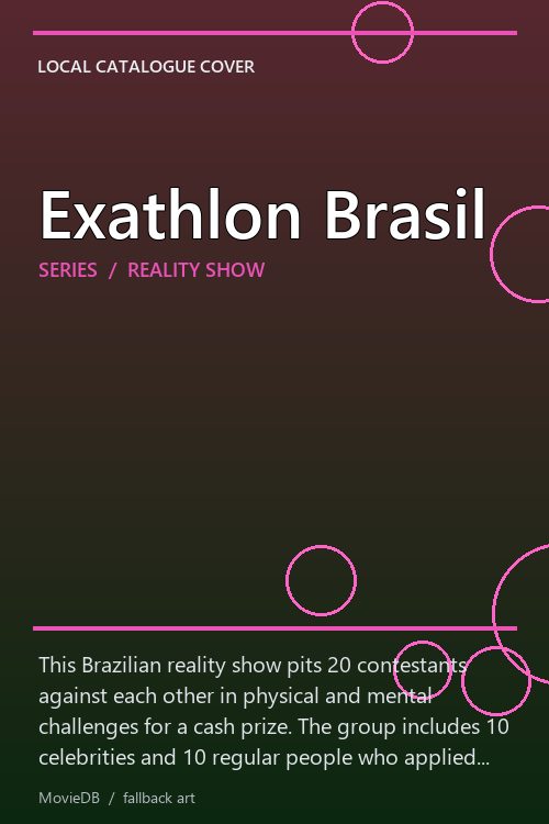 Exathlon Brasil poster