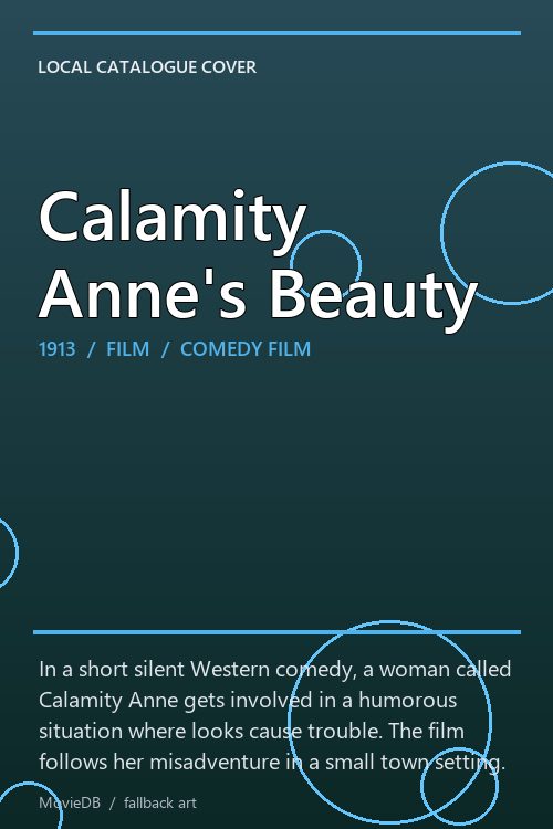 Calamity Anne's Beauty poster