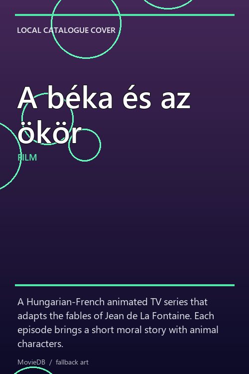 A béka és az ökör poster