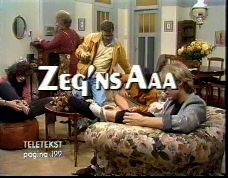 Zeg 'ns Aaa poster