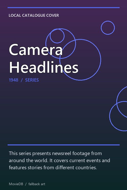 Camera Headlines poster