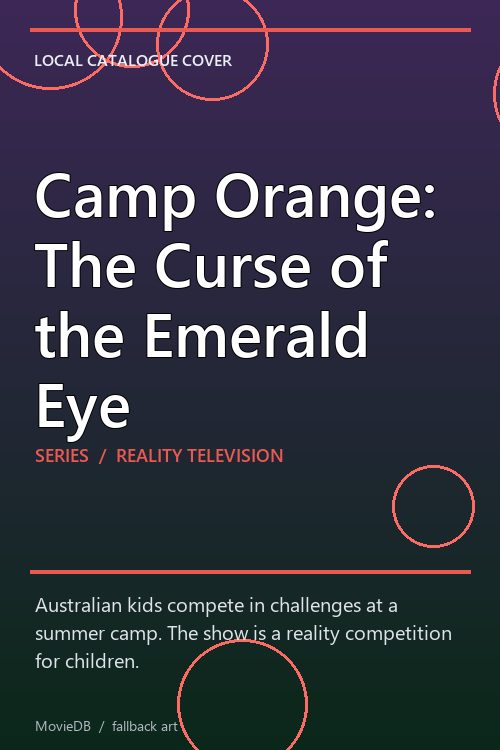 Camp Orange: The Curse of the Emerald Eye poster