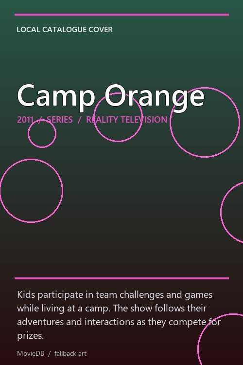 Camp Orange poster