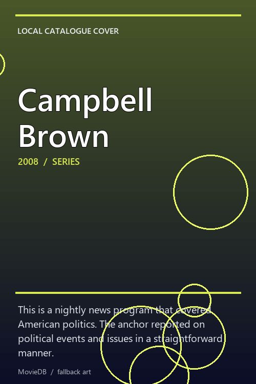 Campbell Brown poster