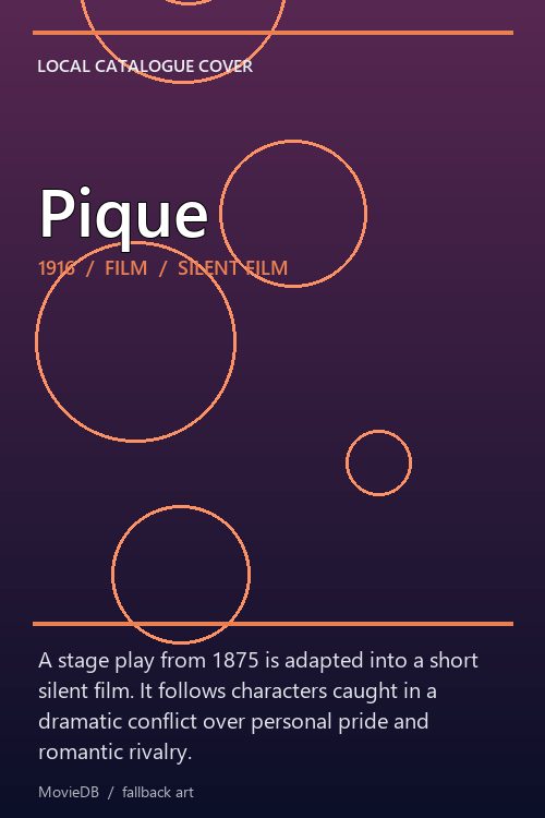 Pique poster