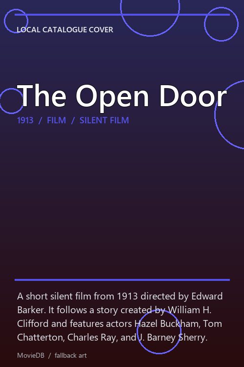 The Open Door poster