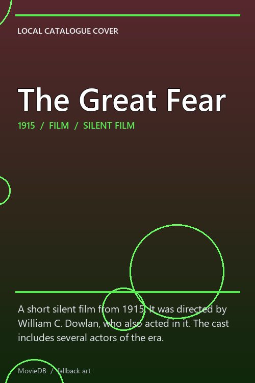 The Great Fear poster