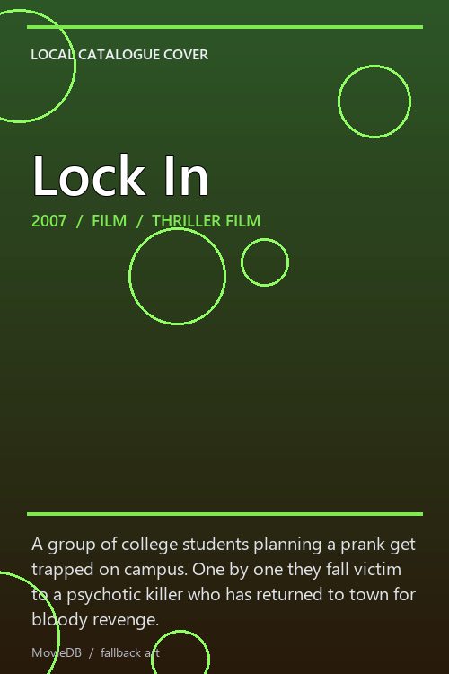 Lock In poster