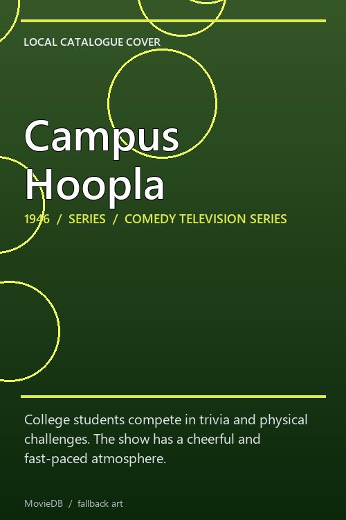 Campus Hoopla poster