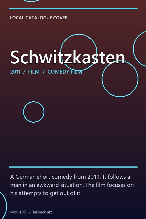 Schwitzkasten poster