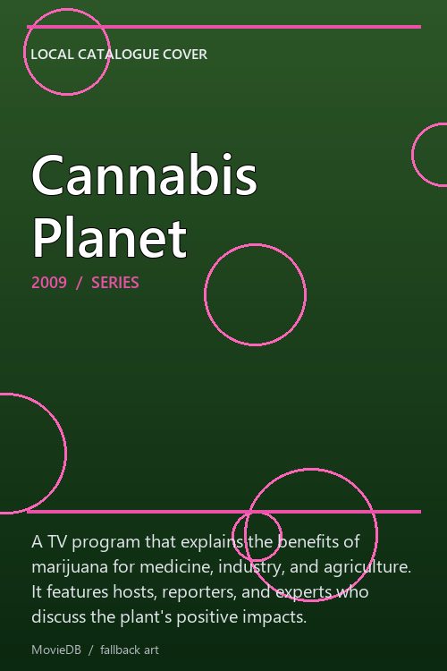 Cannabis Planet poster