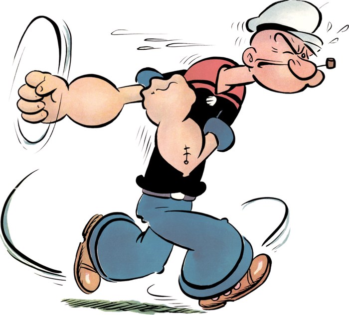 Capt. Jim's Popeye Club poster