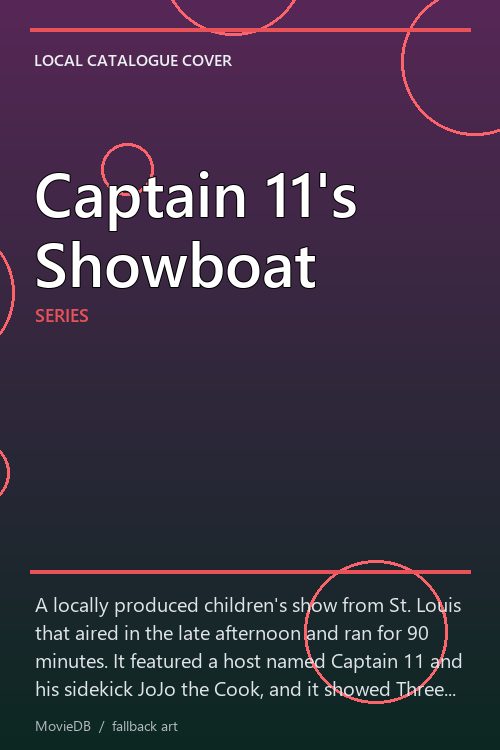 Captain 11's Showboat poster