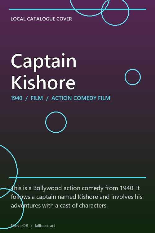 Captain Kishore poster