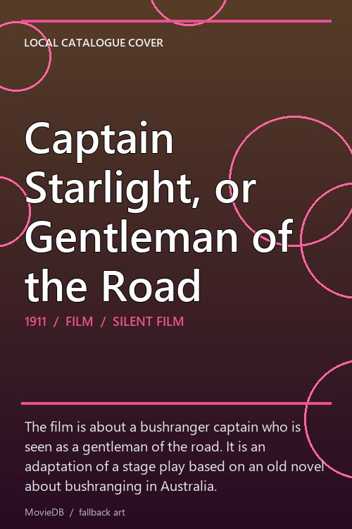 Captain Starlight, or Gentleman of the Road poster