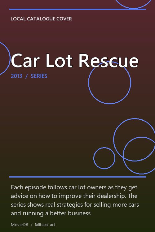 Car Lot Rescue poster