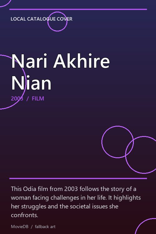 Nari Akhire Nian poster