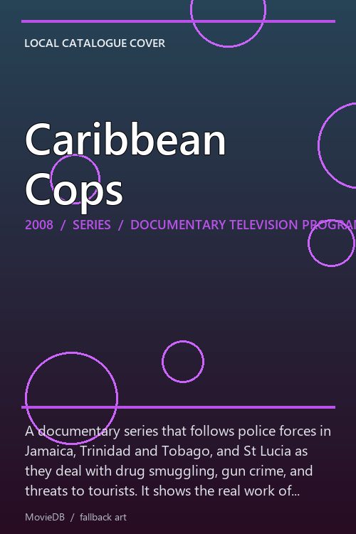 Caribbean Cops poster