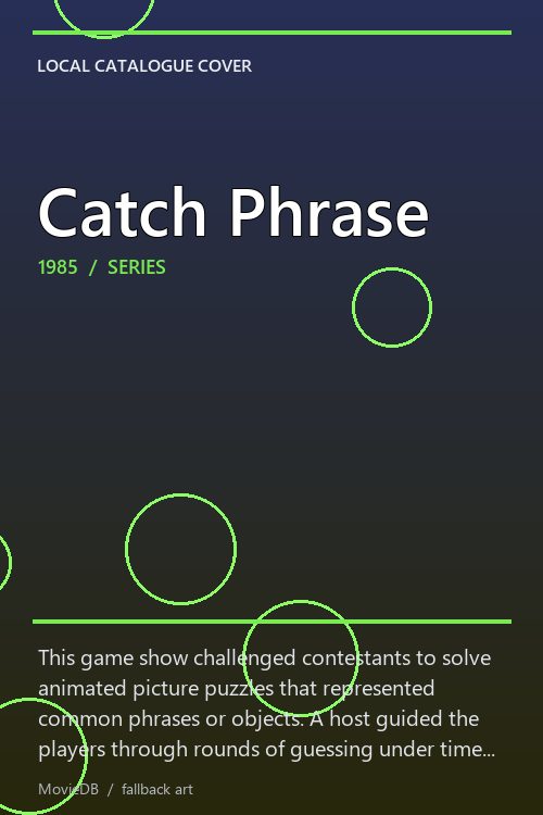 Catch Phrase poster