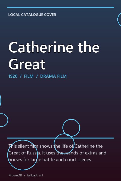 Catherine the Great poster