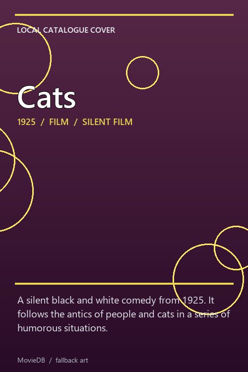 Cats poster