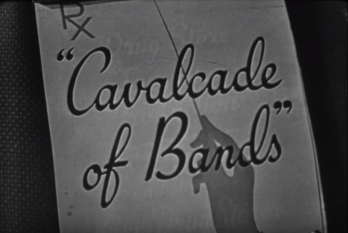 Cavalcade of Bands poster