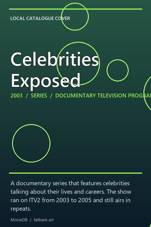 Celebrities Exposed poster
