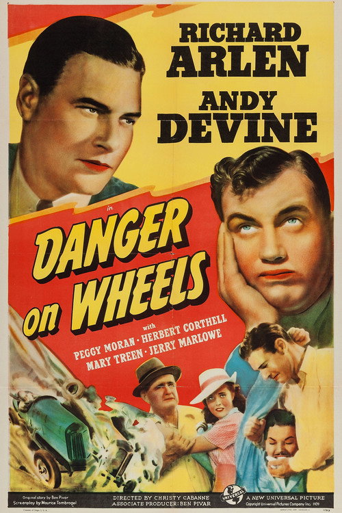 Danger on Wheels poster