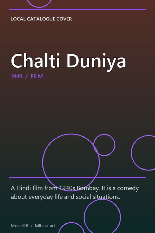 Chalti Duniya poster