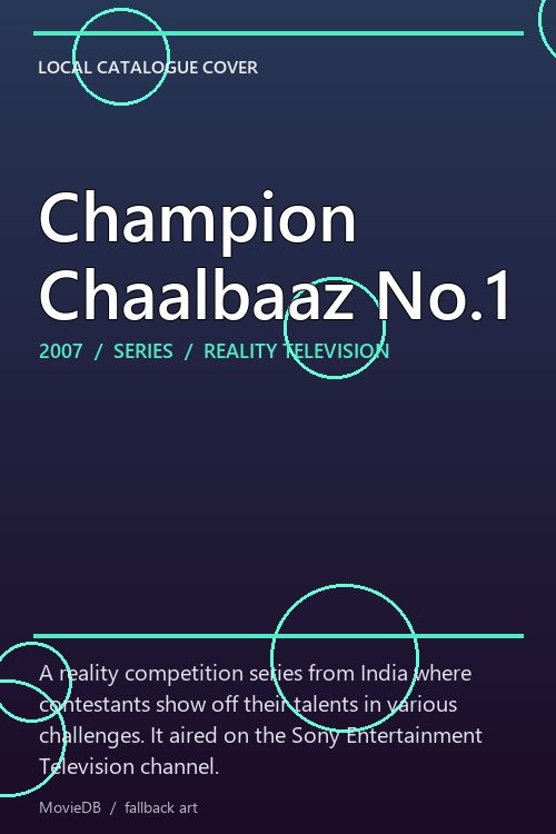 Champion Chaalbaaz No.1 poster