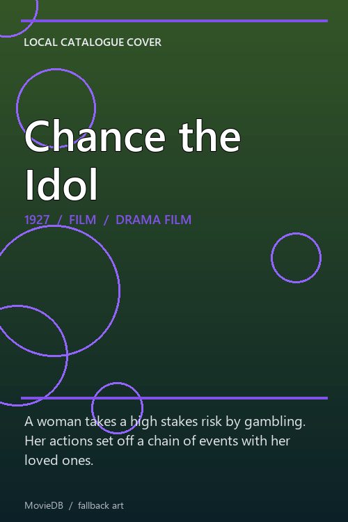 Chance the Idol poster