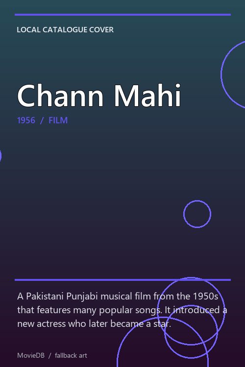 Chann Mahi poster