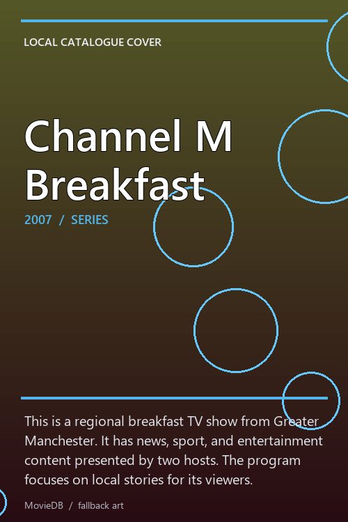 Channel M Breakfast poster