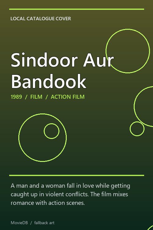 Sindoor Aur Bandook poster