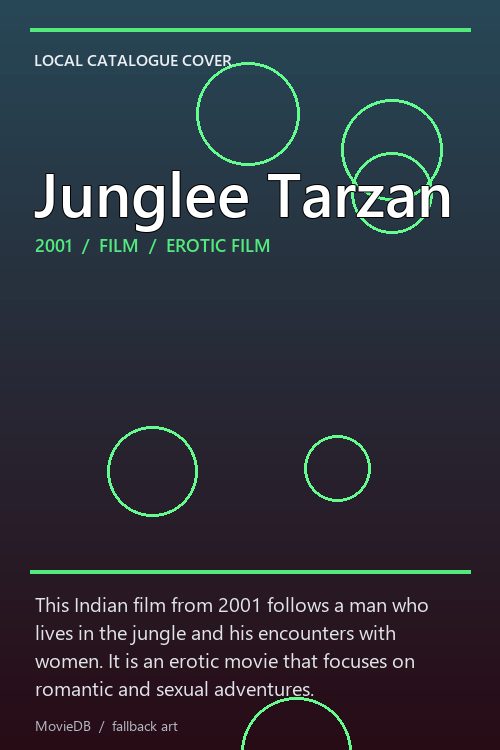 Junglee Tarzan poster
