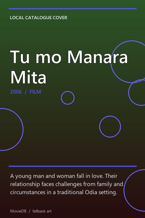 Tu mo Manara Mita poster
