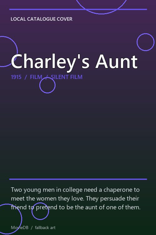Charley's Aunt poster
