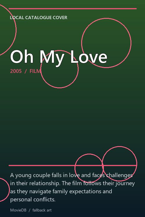 Oh My Love poster