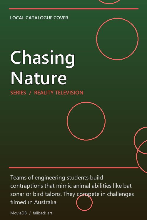 Chasing Nature poster