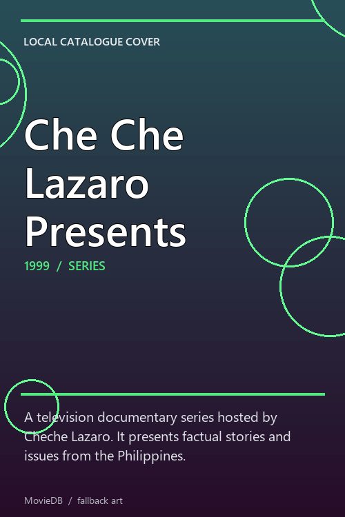 Che Che Lazaro Presents poster