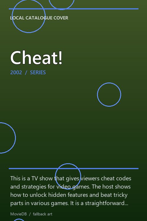 Cheat! poster
