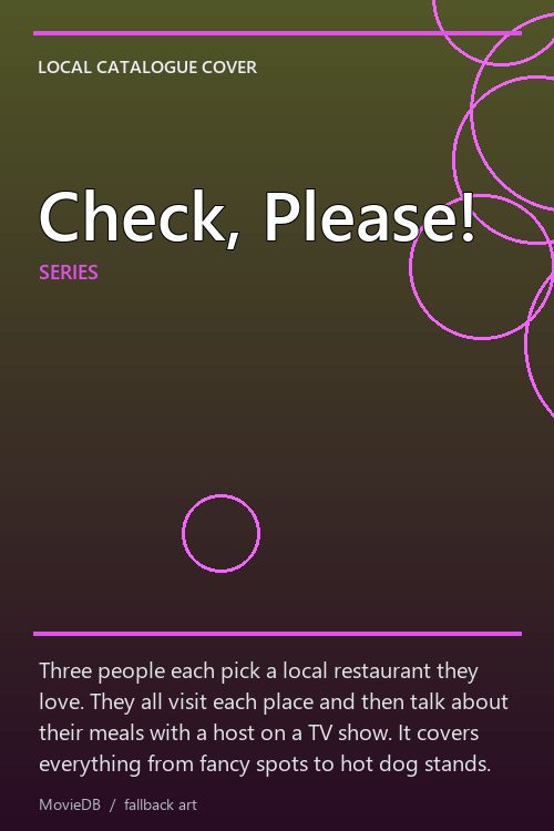 Check, Please! poster